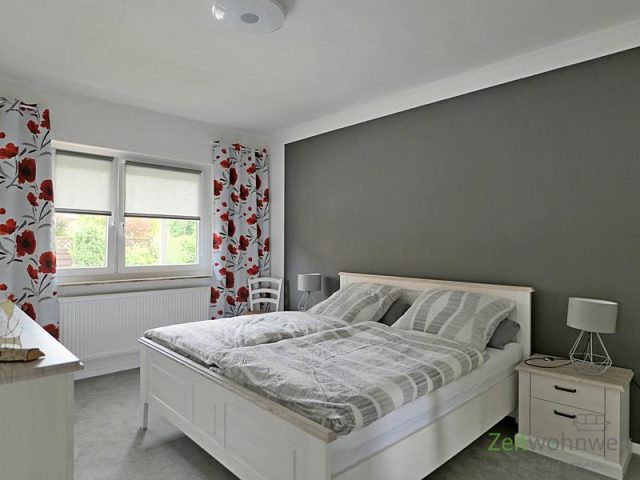 Blick ins Schlafzimmer