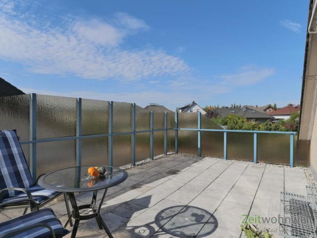 Blick vom Balkon
