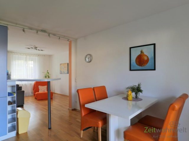 Küchenblick ins Wohnzimmer