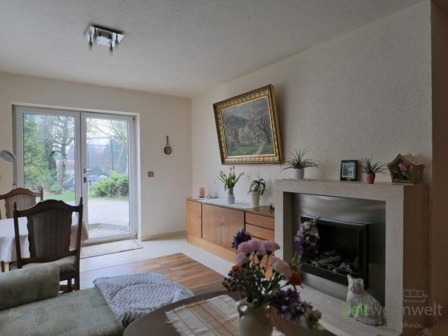 Kamin im Wohnzimmer