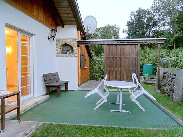 Terrasse am Wohnzimmer