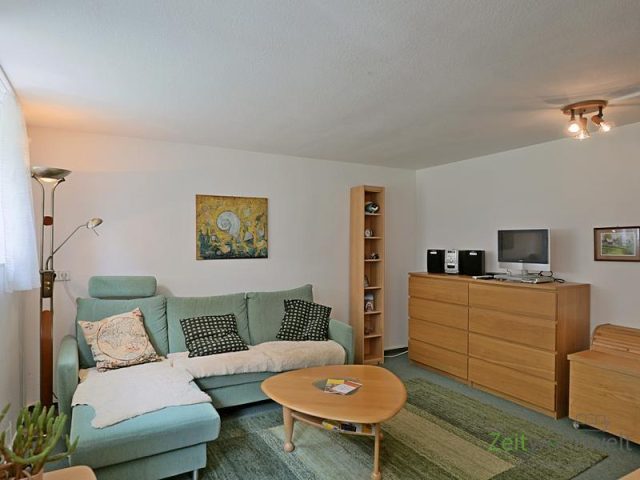 Blick ins Wohnzimmer
