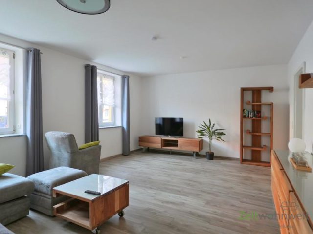 Blick ins Wohnzimmer