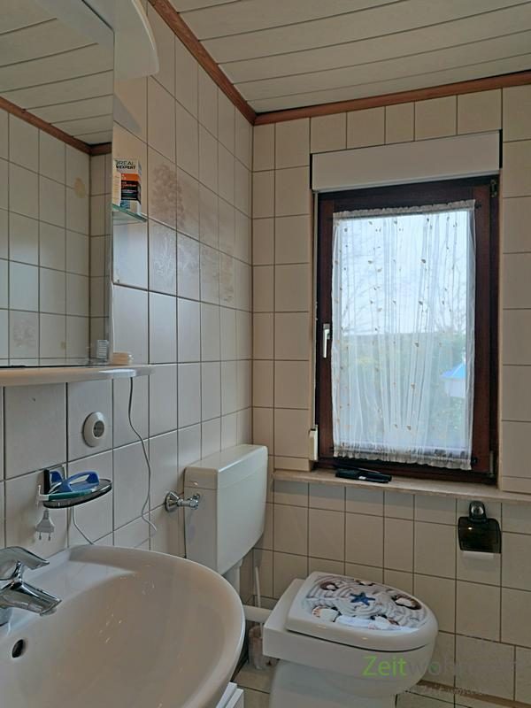 Waschbecken und WC