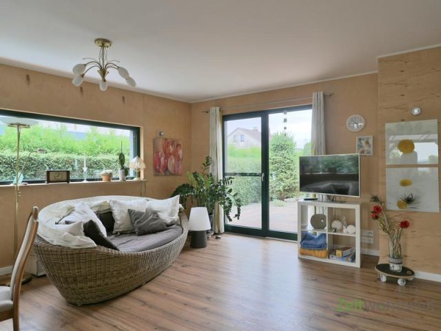 Blick zum Terrassenausgang