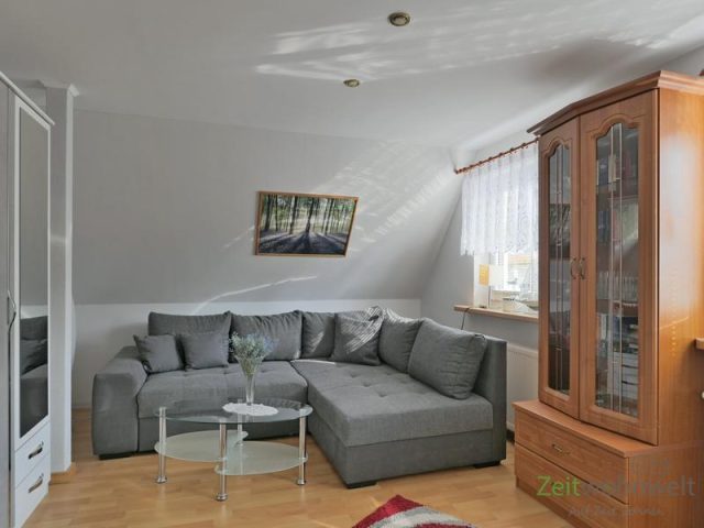 Blick ins Wohnzimmer