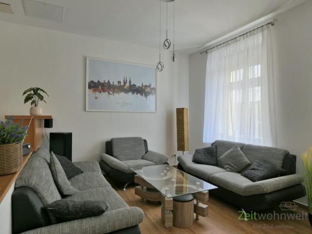 Blick ins Wohnzimmer