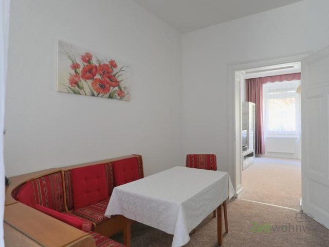Sitzecke vor dem Wohnzimmer