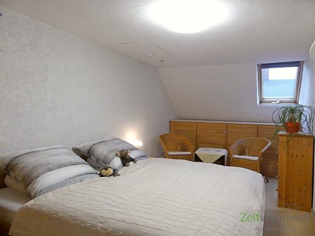 Schlafzimmer Doppelbett, Sitzecke