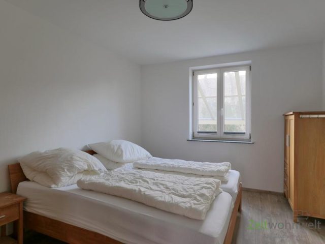 Blick ins Schlafzimmer