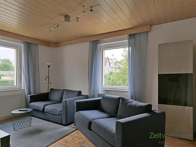 zwei Sofass im Wohnzimmer