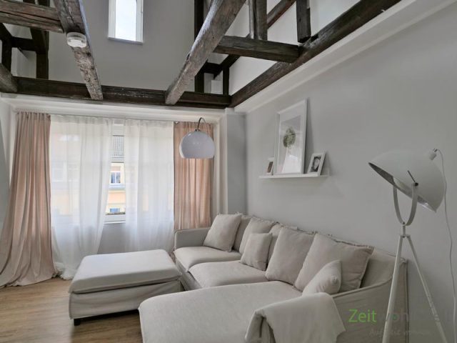Blick ins Wohnzimmer