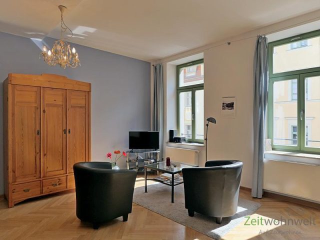 Blick ins Wohnzimmer