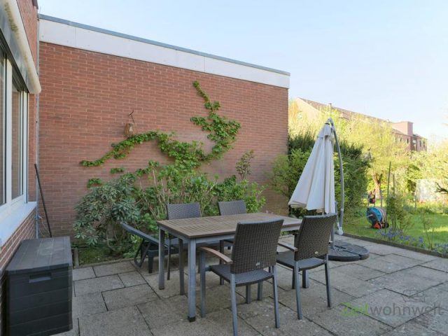 geschützte Terrasse