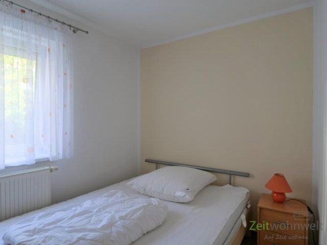 Blick ins Schlafzimmer