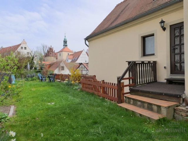 kleiner Garten am Haus