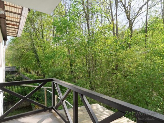 Balkon zur ruhigen Rückseite