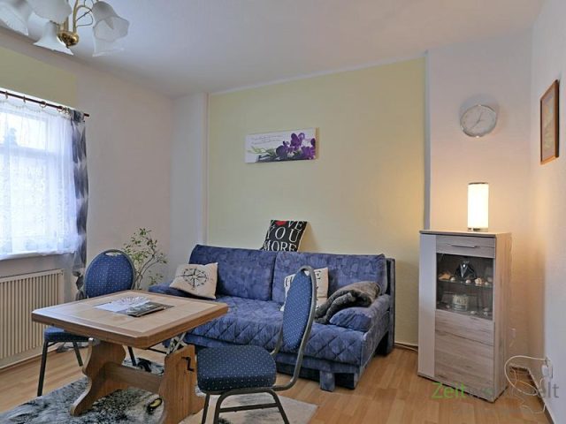 Blick ins Wohnzimmer