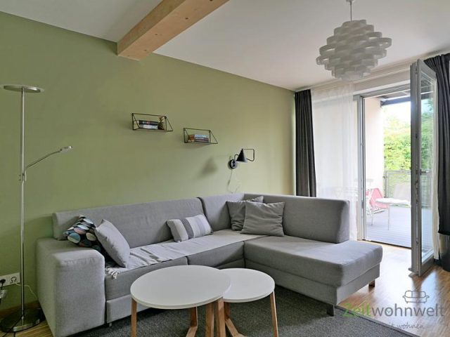 Blick ins Wohnzimmer