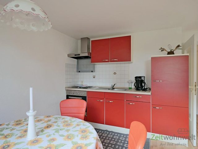 Einbauküche im Wohnzimmer