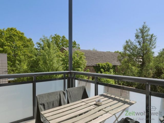 Blick vom Balkon