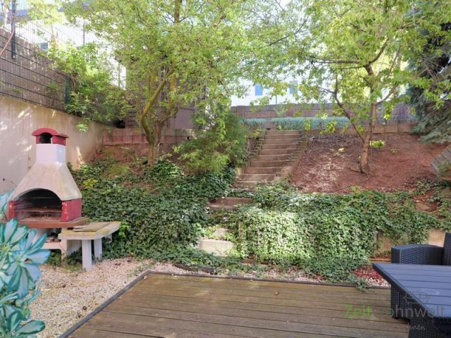 Blick auf die Terrasse