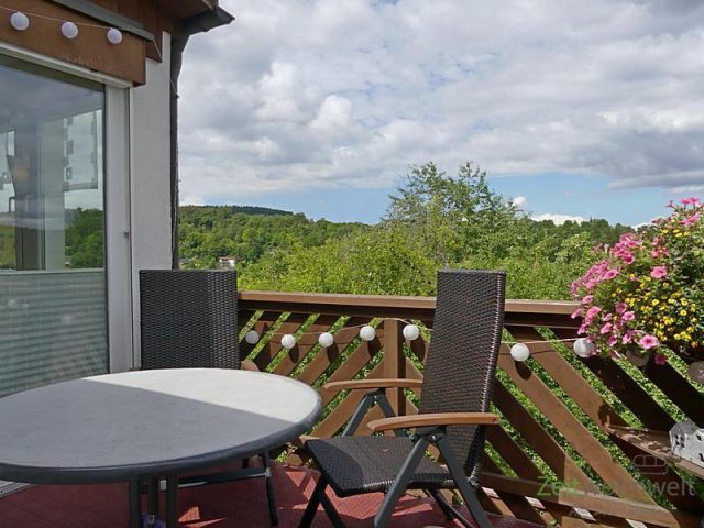 Balkon mit Aussicht