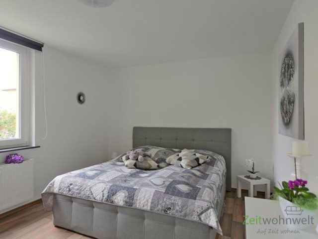 Blick ins Schlafzimmer