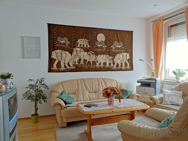 Blick ins Wohnzimmer