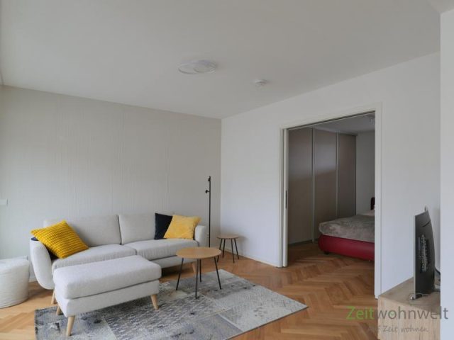 Blick zum Schlafzimmer