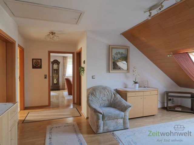 Woohnungsflur, Blick zum Wohnzimmer