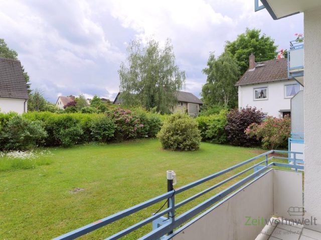 Blick vom Balkon