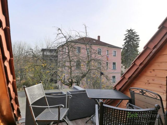Novemberblick vom Dachbalkon