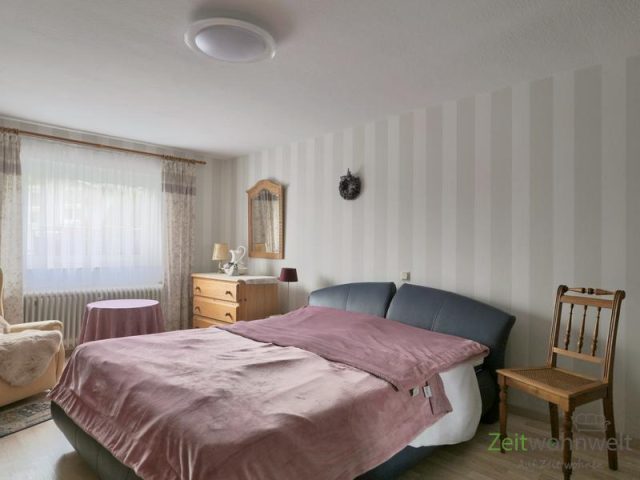 Blick ins Schlafzimmer