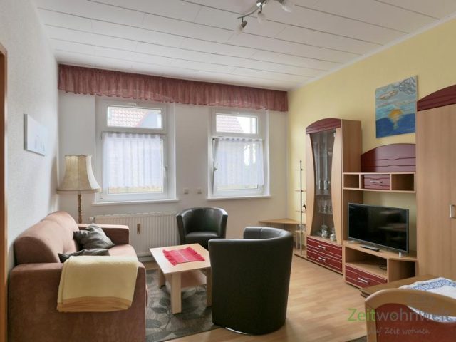 Blick ins Wohnzimmer