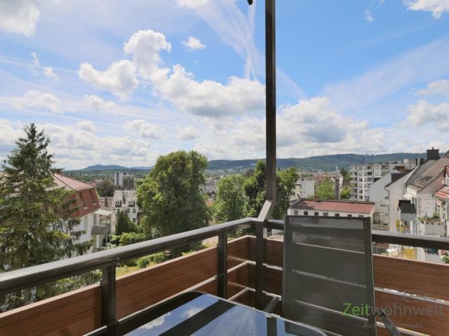 Blick vom Balkon