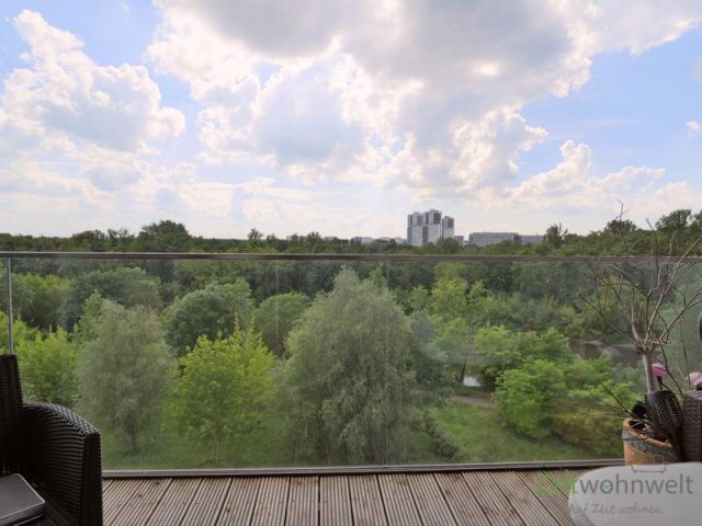 Blick vom Balkon