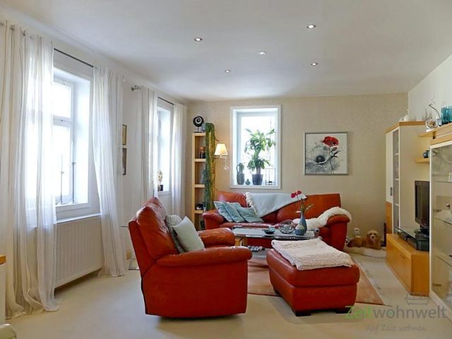 Blick ins Wohnzimmer