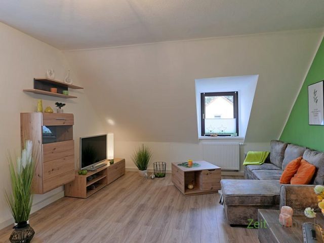 Blick ins Wohnzimmer