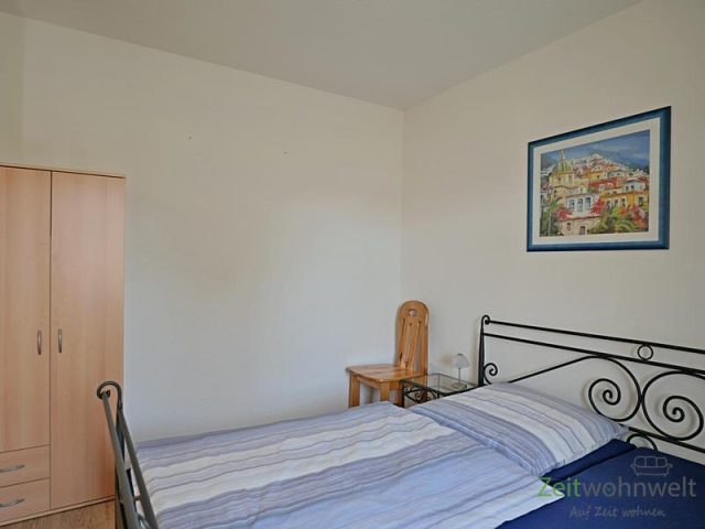 Blick ins Schlafzimmer