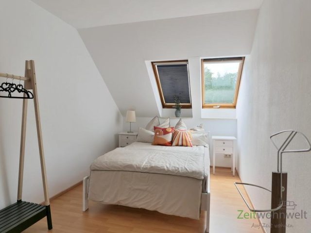 Blick ins Schlafzimmer