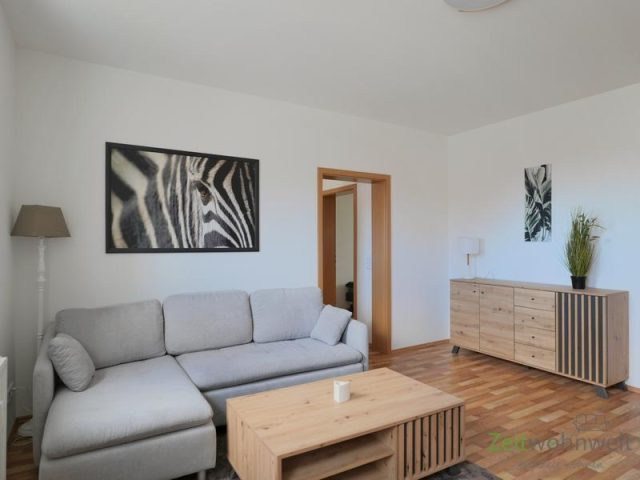 Blick ins Wohnzimmer
