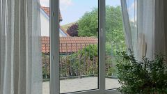 Amt Wachsenburg, möblierte Wohnung mit Balkon in idyllischer Wohnlage, für Wochenendheimfahrer