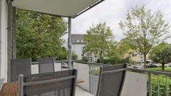 Vellmar, möblierte 3-Zimmer Wohnung mit Balkon und Terrasse, Parkettböden, WLAN