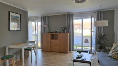 Ilversgehofen, neu möblierte 2-Zimmer-Wohnung mit Balkon in der Tiergartensiedlung