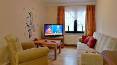 Bösleben-Wüllersleben, möblierte preiswerte 3-Zimmer Wohnung, WLAN und Fullservice inklusive