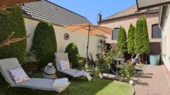 Barleben, preiswerte große ruhige möblierte Wohnung mit eigener Terrasse und Garten