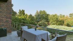 Westerhüsen, fast schon ein Haus!, möblierte Wohnung mit, Balkon und Garten nahe der Elbe