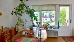 Fuldatal, möblierte Wohnung im Retro-Look mit sonniger Terrasse, OT Ihringshausen
