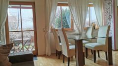 Bannewitz, möblierte 2-Zimmer-Wohnung mit Terrasse, TG-Stellplatz inklusive